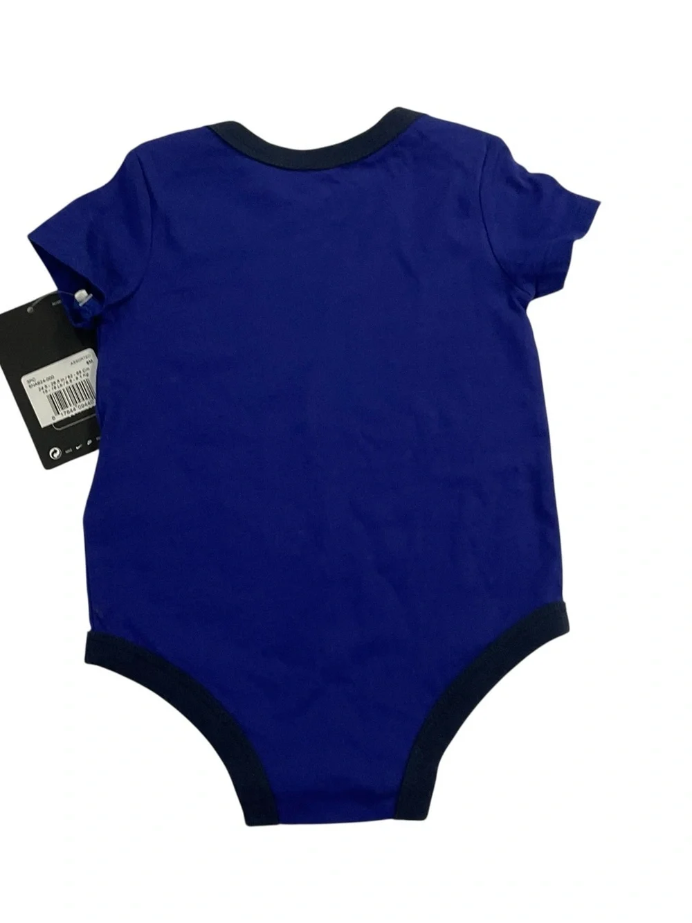 Nike Just Do It Baby Bodysuit Onesie Blue Red 6M NWT